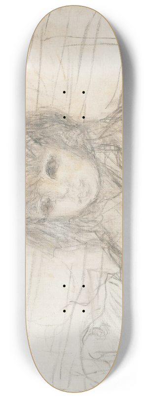 Pierre Bonnard - Isabelle Lecomte du Nouy avec le chien de lartiste au Canet 8.25 inch art skate deck