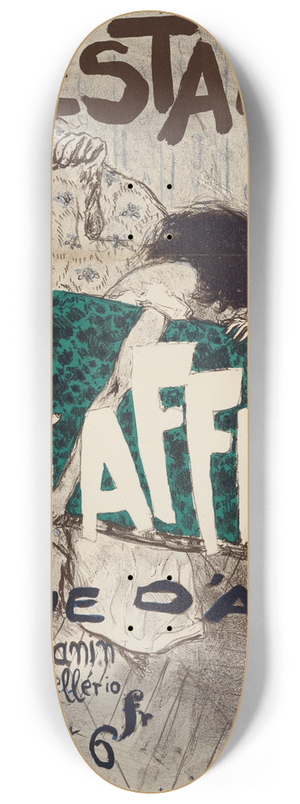 Pierre Bonnard - LEstampe et lAffiche (The Print and thePoster) 8.25 inch art skate deck