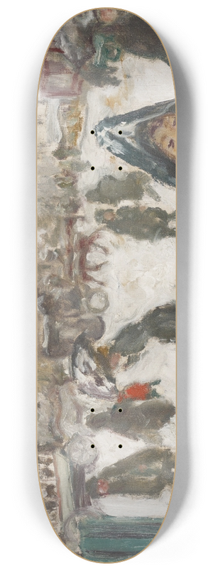 Pierre Bonnard - Rue sous la neige 8.25 inch art skate deck