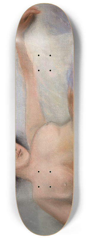 Pierre Carrier-Belleuse - Reclining Model 8.25 inch art skate deck Pierre Carrier-Belleuse - Reclining Model 8.25 inch art skate deck