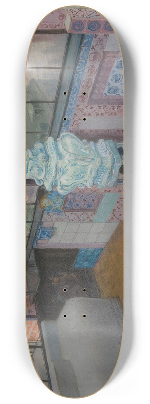 Pierre Georges Jeanniot - Le Look-out  Hauteville House 8.25 inch art skate deck