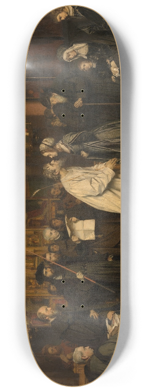 Pierre Jean Van der Ouderaa - The Settlement 8.25 inch art skate deck