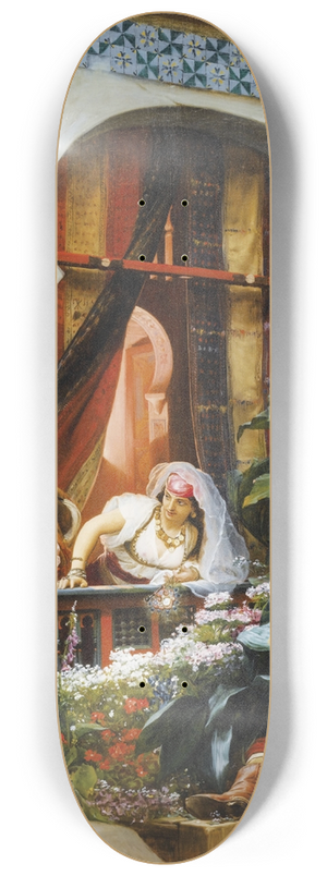 Pierre-Marie Beyle - Le balcon 8.25 inch art skate deck