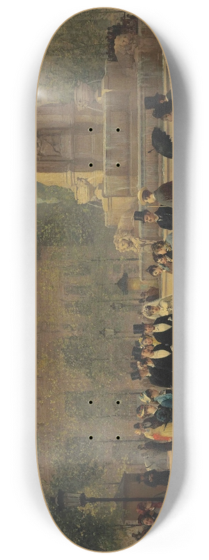 Pierre-Marie Beyle - The Wedding Procession 8.25 inch art skate deck