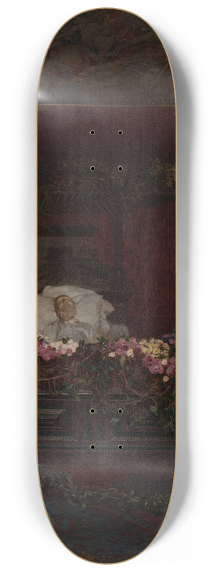 Pierre Paul Lon Glaize - Victor Hugo sur son lit de mort 8.25 inch art skate deck Pierre Paul Lon Glaize - Victor Hugo sur son lit de mort 8.25 inch art skate deck