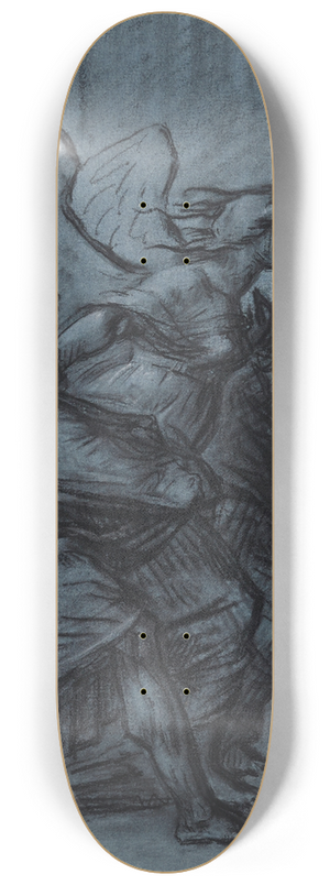 Pierre-Paul Prud'hon - Etude pour La Justice et la Vengeance divine poursuivant le crime 8.25 inch art skate deck