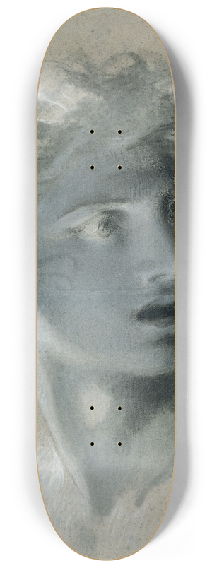 Pierre-Paul Prud'hon - Head of Vengeance 8.25 inch art skate deck