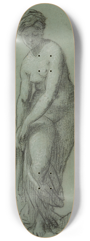 Pierre-Paul Prud'hon - Jeune femme se dshabillant 8.25 inch art skate deck Pierre-Paul Prud'hon - Jeune femme se dshabillant 8.25 inch art skate deck