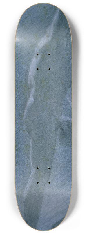 Pierre-Paul Prud'hon - Study of a Male Nude (verso) 8.25 inch art skate deck