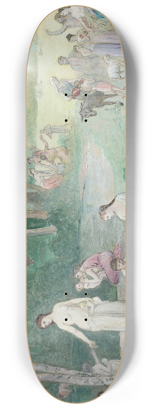 Pierre Puvis de Chavannes - Summer 8.25 inch art skate deck