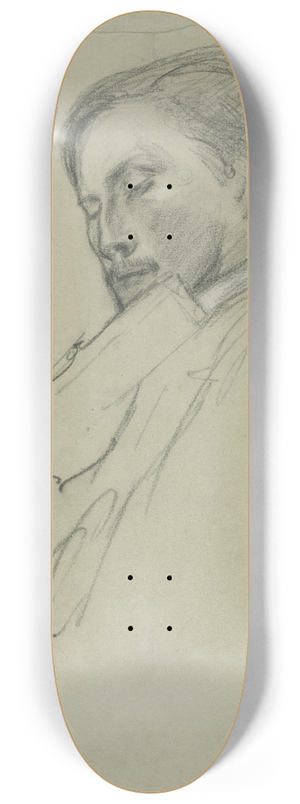 Pierre Puvis de Chavannes - The Violinist 8.25 inch art skate deck