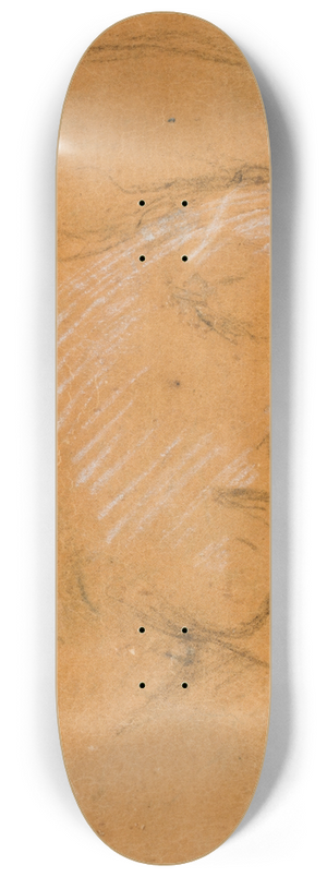 Pierre Puvis de Chavannes - Visage de femme 8.25 inch art skate deck Pierre Puvis de Chavannes - Visage de femme 8.25 inch art skate deck