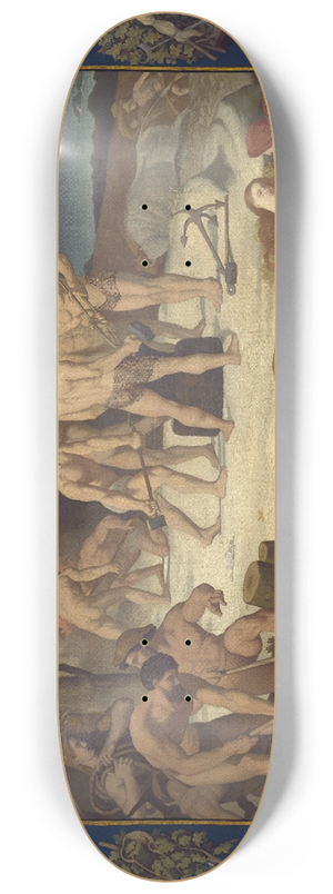 Pierre Puvis de Chavannes - Work 8.25 inch art skate deck