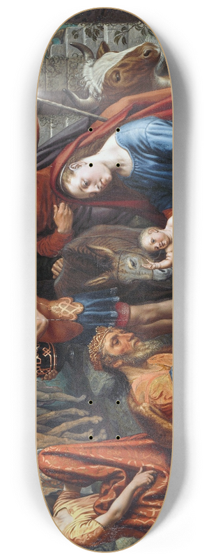 Pieter Aertsen - The Adoration of the Magi 8.25 inch art skate deck