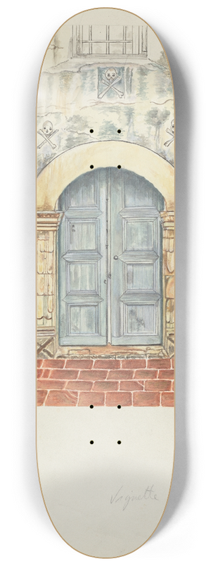 A. Regli - Doorway and Doors 8.25 inch art skate deck