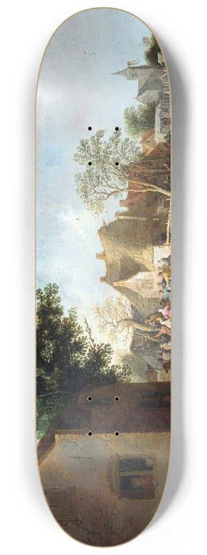Pieter de Bloot - Country Kermis 8.25 inch art skate deck