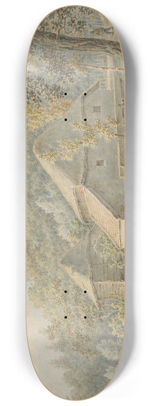 Pieter de Goeje - Landschap met watermolen 8.25 inch art skate deck Pieter de Goeje - Landschap met watermolen 8.25 inch art skate deck