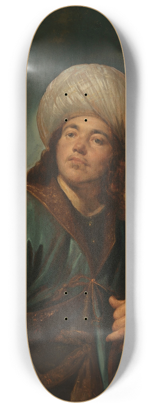 Pieter Fransz. de Grebber - An Oriental 8.25 inch art skate deck