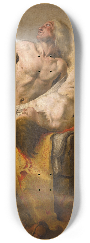 Pieter Fransz. de Grebber - The Sacrifice of Isaac 8.25 inch art skate deck