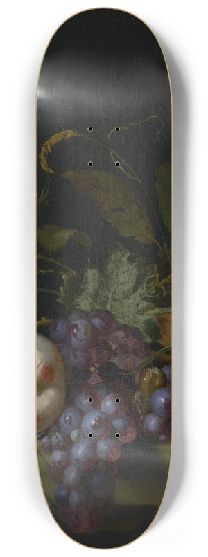 Pieter Gallis - Still Life with Fruit 8.25 inch art skate deck