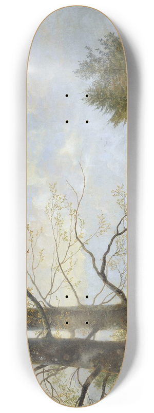 Pieter Gerardus van Os - Rast nach der Jagd 8.25 inch art skate deck