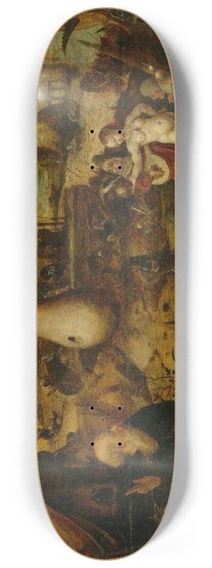 Pieter Huys - The Temptation Of St. Anthony 8.25 inch art skate deck