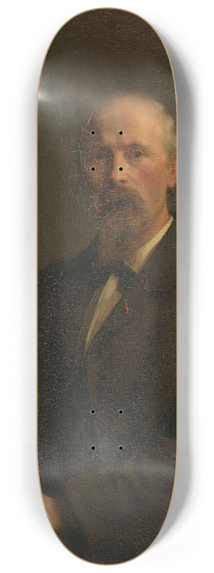 Pieter Josselin de Jong - Portret van Pieter Stortenbeker (1828-1898), kunstschilder 8.25 inch art skate deck