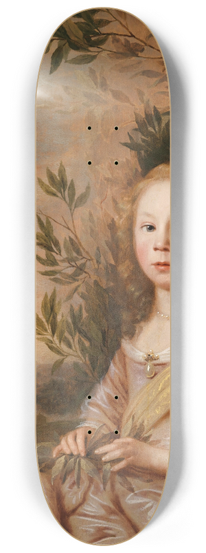 Pieter Nason - Mdchenportrt 8.25 inch art skate deck