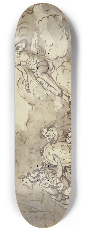 Pieter Tanj - Mars vor Venus kniend 8.25 inch art skate deck