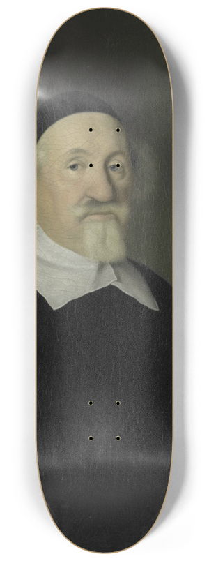Pieter Van Der Werff - Portrait of Adriaen Besemer, Director of the Rotterdam Chamber of the Dutch East India Company, elected 1642 8.25 inch art skate deck