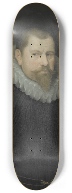 Pieter Van Der Werff - Portrait of Cornelis Matelieff the Younger, Director of the Rotterdam Chamber of the Dutch East India Company, elected 1602 8.25 inch art skate deck