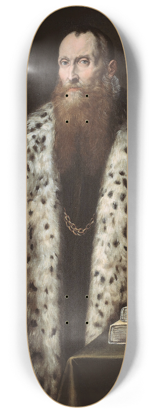 Pietro de Marescalchi - Portrait of a Gentleman 8.25 inch art skate deck Pietro de Marescalchi - Portrait of a Gentleman 8.25 inch art skate deck