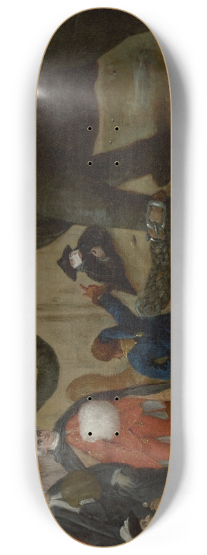 Pietro Longhi - The Display of the Elephant 8.25 inch art skate deck Pietro Longhi - The Display of the Elephant 8.25 inch art skate deck