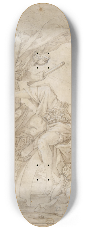 Pietro Testa - Allegory of Fortune 8.25 inch art skate deck