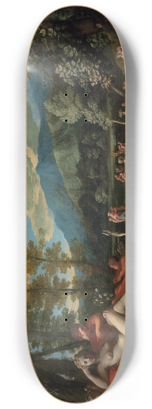 Pietro Testa - An Allegory Of Autumn 8.25 inch art skate deck