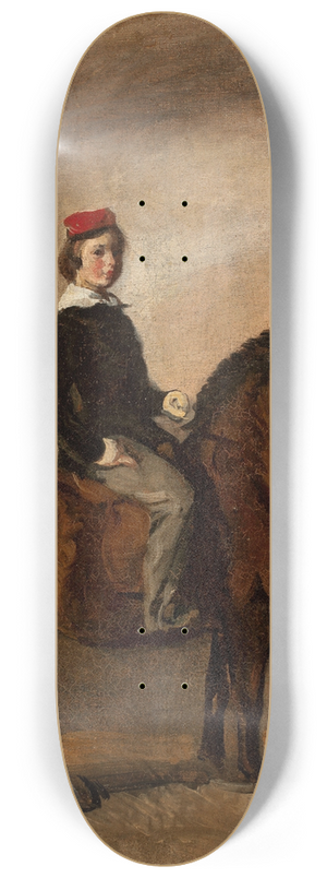Piotr Michaowski - Artists son on a pony 8.25 inch art skate deck