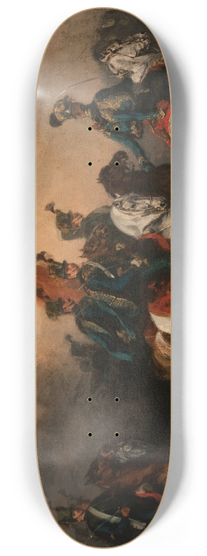 Piotr Michaowski - Blue Hussars 8.25 inch art skate deck