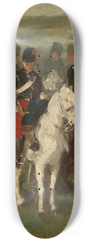 Piotr Michaowski - Cavalry 8.25 inch art skate deck Piotr Michaowski - Cavalry 8.25 inch art skate deck