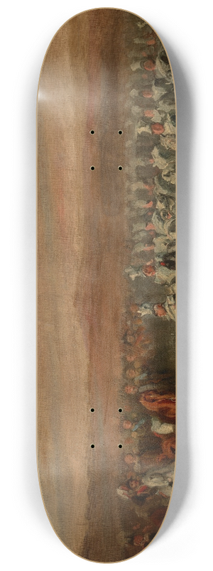 Piotr Michaowski - Dwernicki at the Head of the 2nd Uhlan Regiment 8.25 inch art skate deck