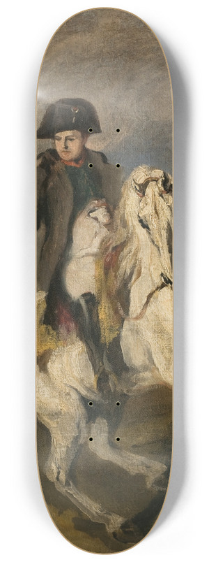 Piotr Michaowski - Napoleon on a Grey Horse 8.25 inch art skate deck