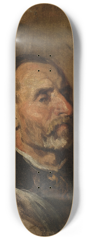 Piotr Michaowski - Old villager 8.25 inch art skate deck