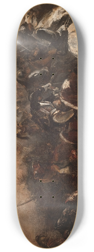 Piotr Michaowski - The Battle of Mozhaisk 8.25 inch art skate deck Piotr Michaowski - The Battle of Mozhaisk 8.25 inch art skate deck