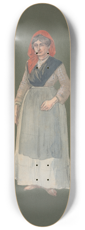 Pipein Gamba - Contadina 8.25 inch art skate deck