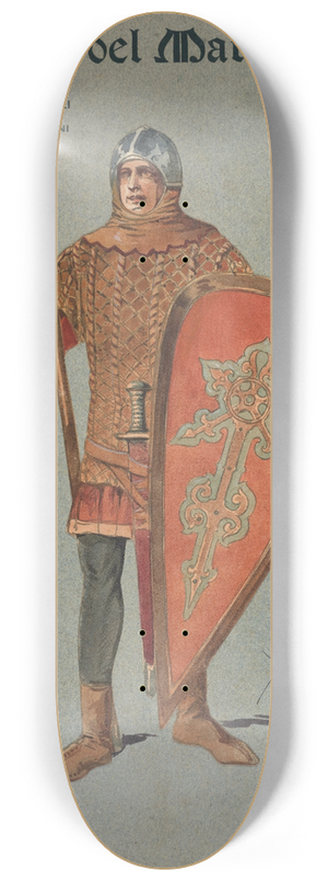 Pipein Gamba - Soldati (comparse) 8.25 inch art skate deck