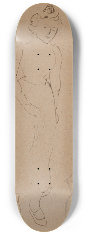 Aristide Maillol - Etude de femme debout 8.25 inch art skate deck