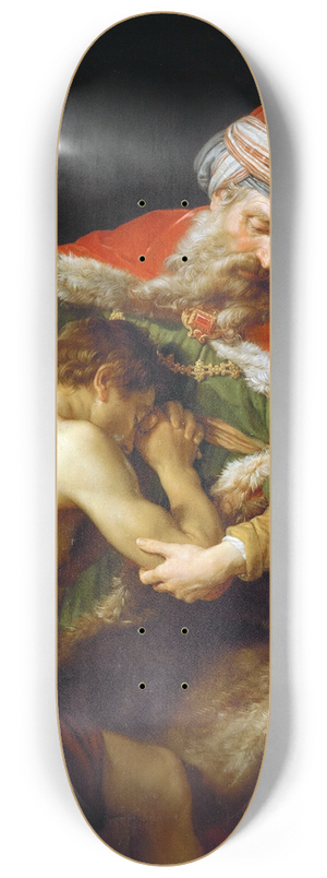 Pompeo Batoni - The Return Of The Prodigal Son 8.25 inch art skate deck