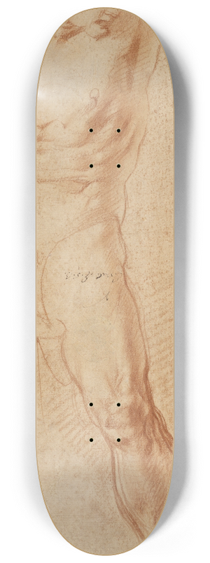 Pontormo (Jacopo Carucci) - Seated Figure 8.25 inch art skate deck