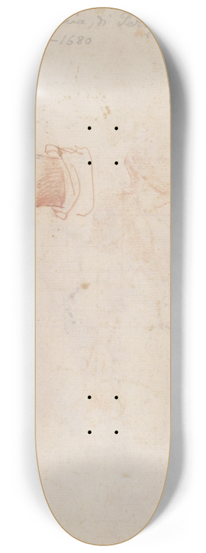Poppi (Francesco Morandini) - Two Studies of Hands 8.25 inch art skate deck