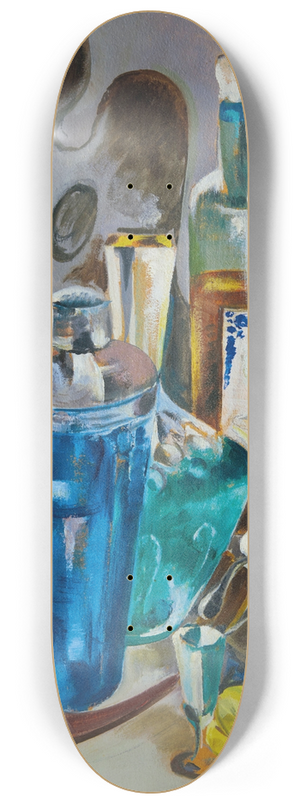 Preston Dickinson - The Artists Table 8.25 inch art skate deck Preston Dickinson - The Artists Table 8.25 inch art skate deck