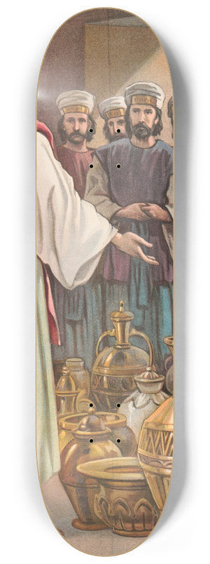 Providence Lith. Co - Ezras journey to Jerusalem 8.25 inch art skate deck